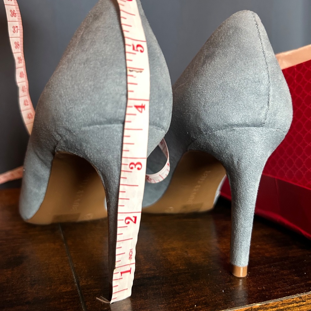 Kelly + Katie Powder Blue Misha Heels - Picture 4 of 5
